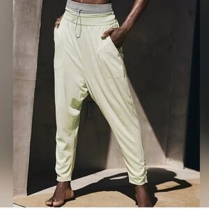 Free People Movement Diya Harem pants Lemongrass